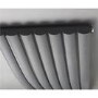 Hudson Reed Revive Wave Designer Radiator High Gloss Black 1785x413