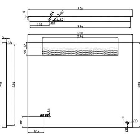 Hudson Reed Vizor Mirror
