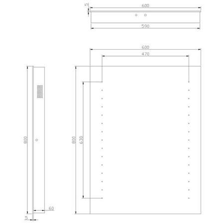 Hudson Reed Corona LED Mirror