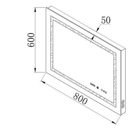 Hudson Reed Prisma Mirror