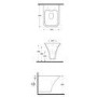 Grace Rimless Wall Hung Toilet and Seat
