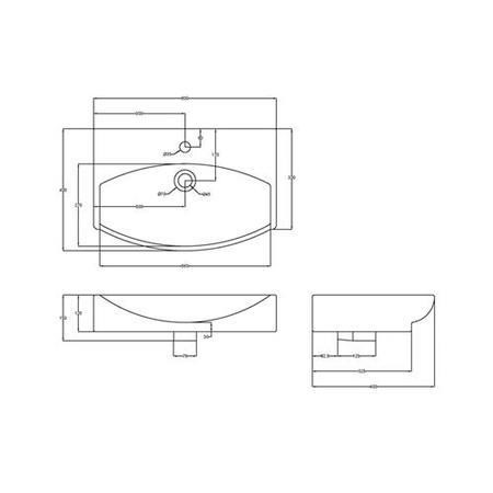 Hudson Reed Vessel Sit On Countertop Basin 600mm Better Bathrooms