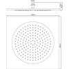 Hudson Reed Ceiling Tile Fixed Head 500 x 500 mm