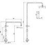 Hudson Reed Multi Option Shower Kits Telescopic Riser Kit