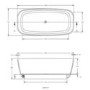 Hudson Reed Bella Freestanding Bath