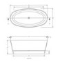 Hudson Reed Rose Freestanding Bath