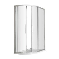 Hudson Reed Apex 900 x 800 Offset Quadrant