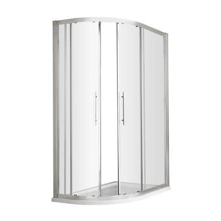 Hudson Reed Apex 900 x 800 Offset Quadrant