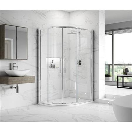Hudson Reed Apex 900 x 800 Offset Quadrant