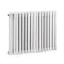 Hudson Reed Colosseum Triple Column Traditional Radiator High Gloss White 600x786