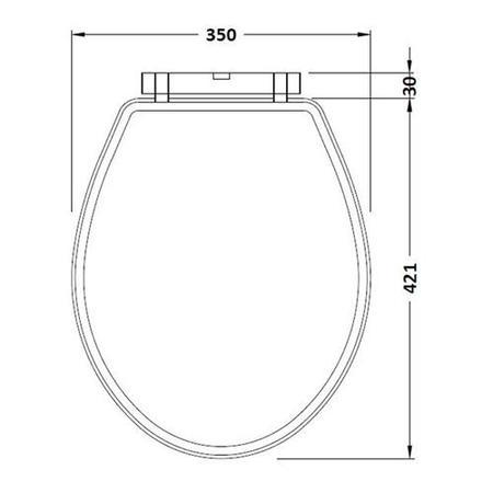 Hudson Reed Richmond Toilet Seat