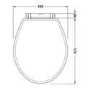 Hudson Reed Richmond Toilet Seat