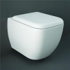 RAK Metropolitan Rimless Wall Hung Toilet with Soft Close Seat