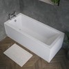 Rutland Square Single Ended Bath - 1700 x 700mm