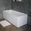 Rutland Square Single Ended Bath - 1700 x 750mm