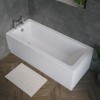Rutland Square Single Ended Bath - 1800 x 800mm