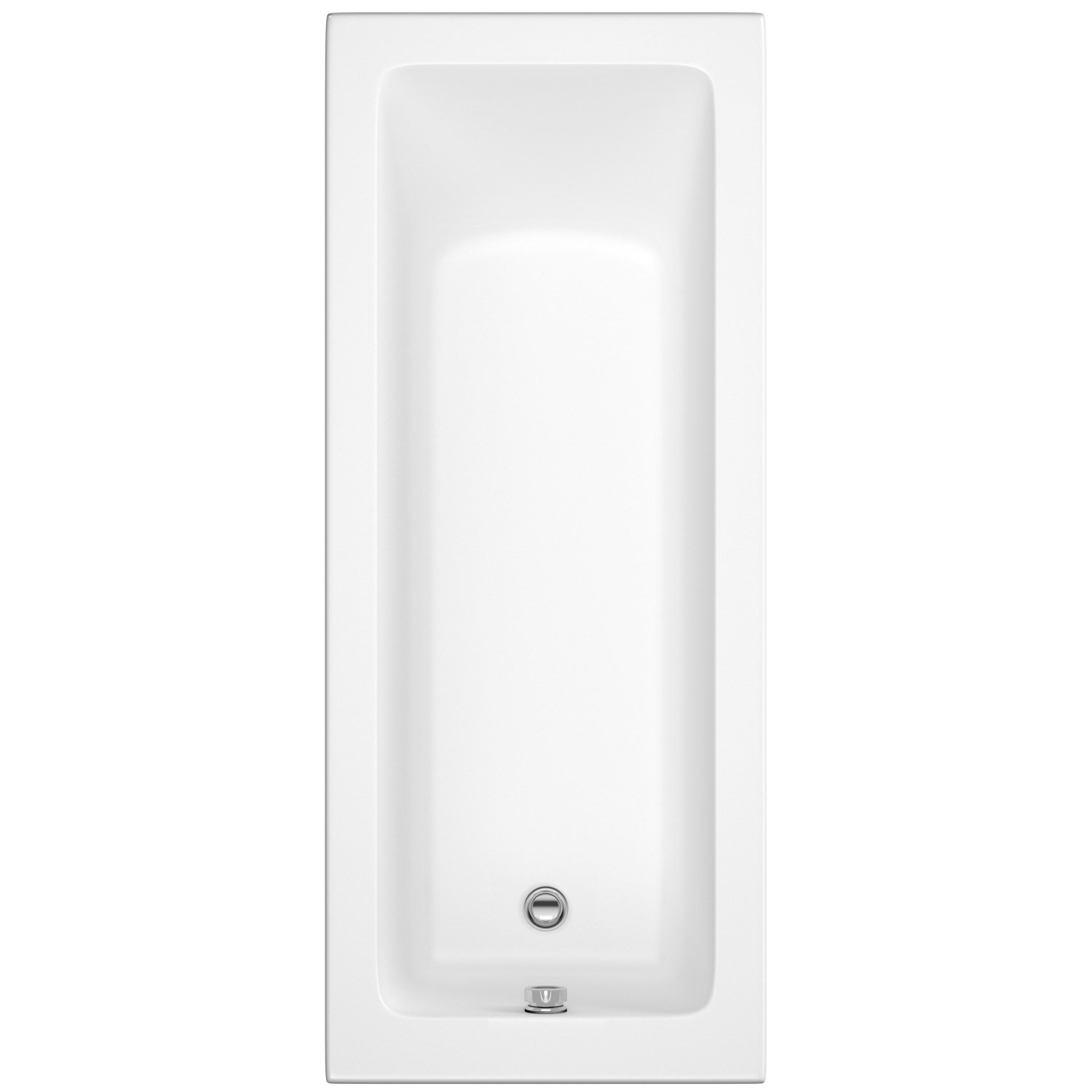 Rutland Square Single Ended Bath - 1800 x 800mm - Better Bathrooms