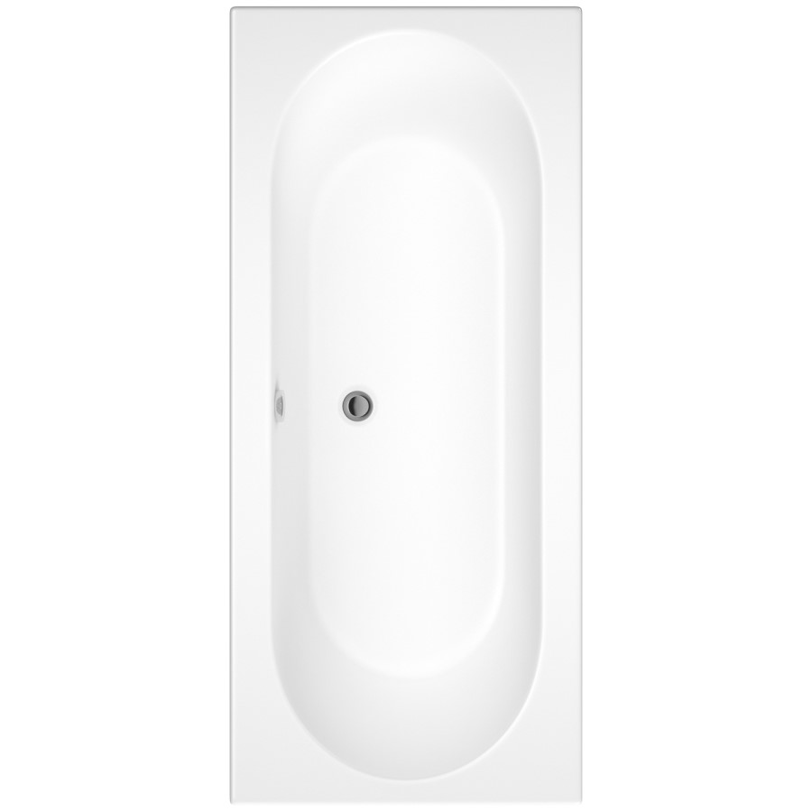 GRADE A2 - Burford Round Double Ended Bath - 1800 x 800mm