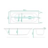 Burford Round Double Ended Bath - 1800 x 800mm