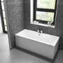 GRADE A2 - Chiltern Square Double Ended Bath - 1700 x 700mm