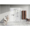 White Gloss PVC Shower Wall Panel - 2400 x 1200mm