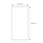 Pergamon Marble PVC Shower Wall Panel - 2400 x 1200mm