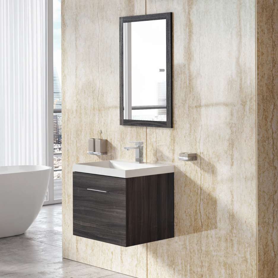 Trav Beige PVC Shower Wall Panel 2400 x 1200mm Better Bathrooms