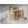 Rustic Oak PVC Shower Wall Panel - 2400 x 1000mm