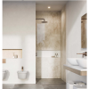Beige Concrete PVC Shower Wall Panel - 2400 x 1000mm