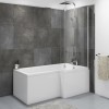 L Shape Shower Bath Right Hand 1700 x 850mm - Lomax