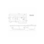 1700 L Shaped Right Hand Shower Bath and Front Panel