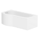 1700mm P Shaped Acrylic Bath Front Panel - Portland