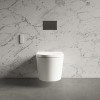Wall Hung Smart Bidet Toilet Round - Purificare