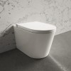 Back to Wall Smart Bidet Round Toilet - Purificare