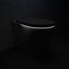 Back to Wall Smart Bidet Round Toilet - Purificare