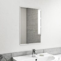 Rectangular Bathroom Mirror 400 x 600mm - Helios Rectangular Bathroom Mirror 400 x 600mm - Helios