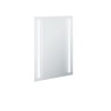 GRADE A1 - 500 x 700mm Illuminated Bathroom Mirror with Demister &amp; Touch Sensor - Capella