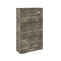 GRADE A3 - 500mm WC Toilet Unit - Grey Wood Effect - Ashford