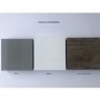 GRADE A3 - 500mm WC Toilet Unit - Grey Wood Effect - Ashford