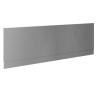 GRADE A2 - 1500mm Grey Gloss Bath Front Panel - Ashford