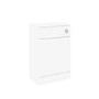 GRADE A2 - 500mm x 330mm WC Toilet Unit White - Classic
