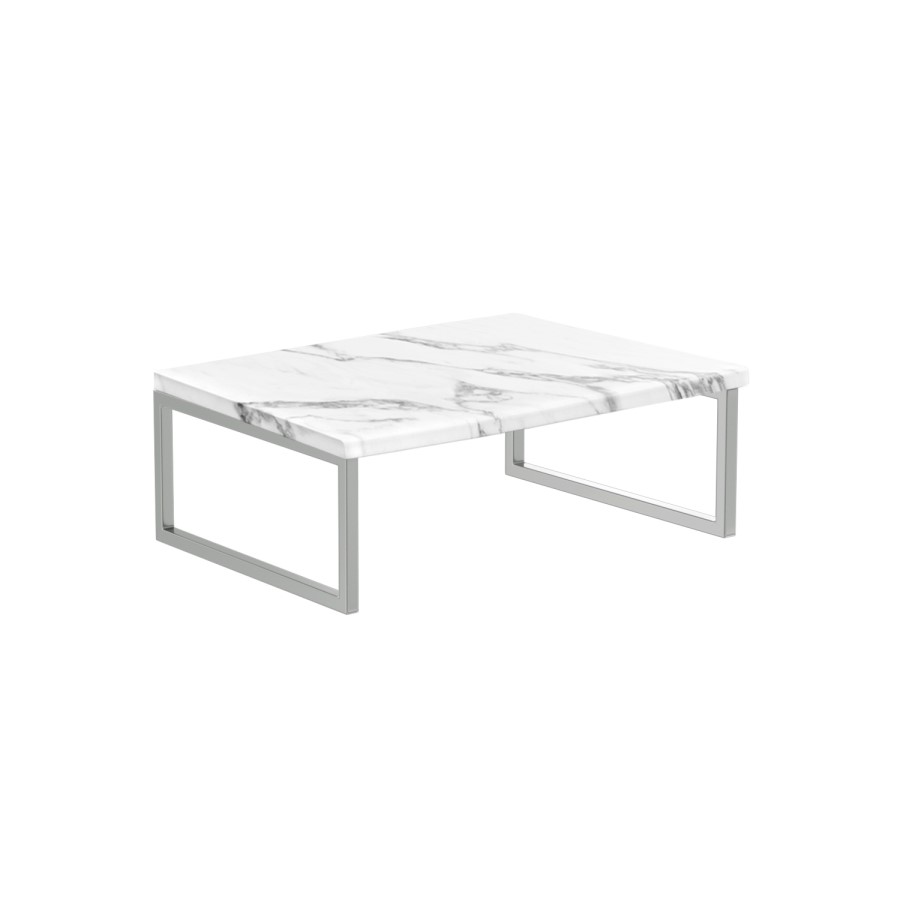 GRADE A1 - Lund 600mm Vanity Shelf Marble Effect