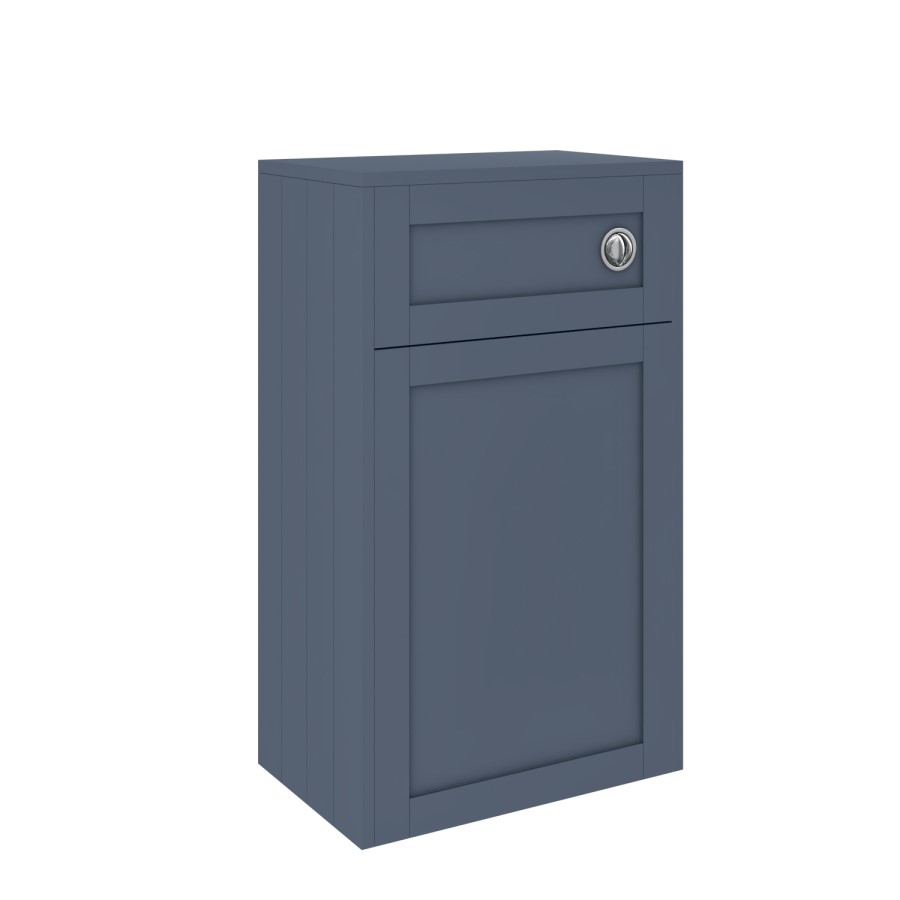 GRADE A2 - 500mm Blue Back to Wall Toilet Unit Only - Baxenden