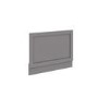 GRADE A1 - Baxenden Matt Grey 750mm End Bath Panel