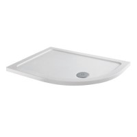 Slim Line Anti-Slip 900 x 760 Right Hand Offset Quadrant Shower Tray