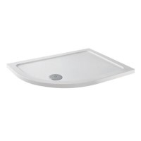 Slim Line Anti-Slip 1200 x 900 Left Hand Offset Quadrant Shower Tray