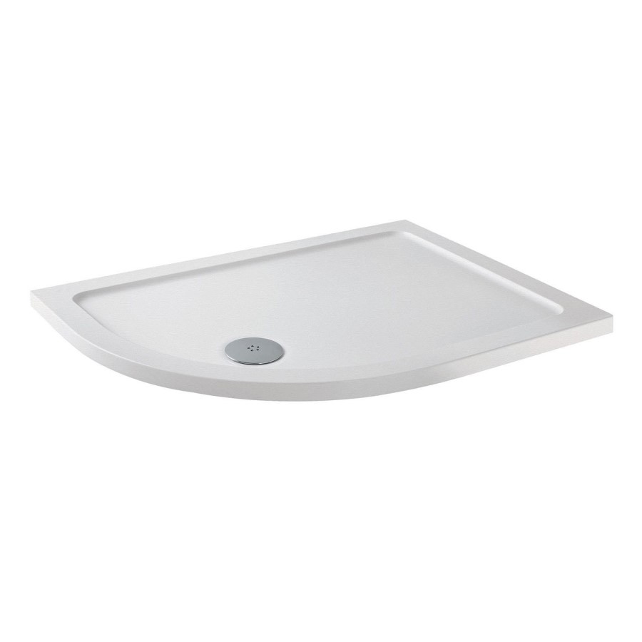 Slim Line Anti-Slip 1200 x 900 Left Hand Offset Quadrant Shower Tray