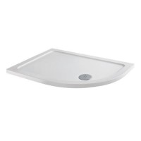 Slim Line Anti-Slip 1200 x 900 Right Hand Offset Quadrant Shower Tray