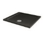 Slim Line Black Sparkle 700 x 700 Square Shower Tray