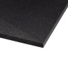 Slim Line Black Sparkle 1000 x 800 Right Hand Offset Quadrant Shower Tray